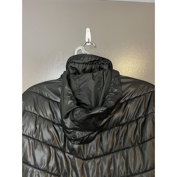 G III Apparel Group Jacket Mens XL Black Quilted Full Zip Puffer Hooded Coat - Picture 5 of 11